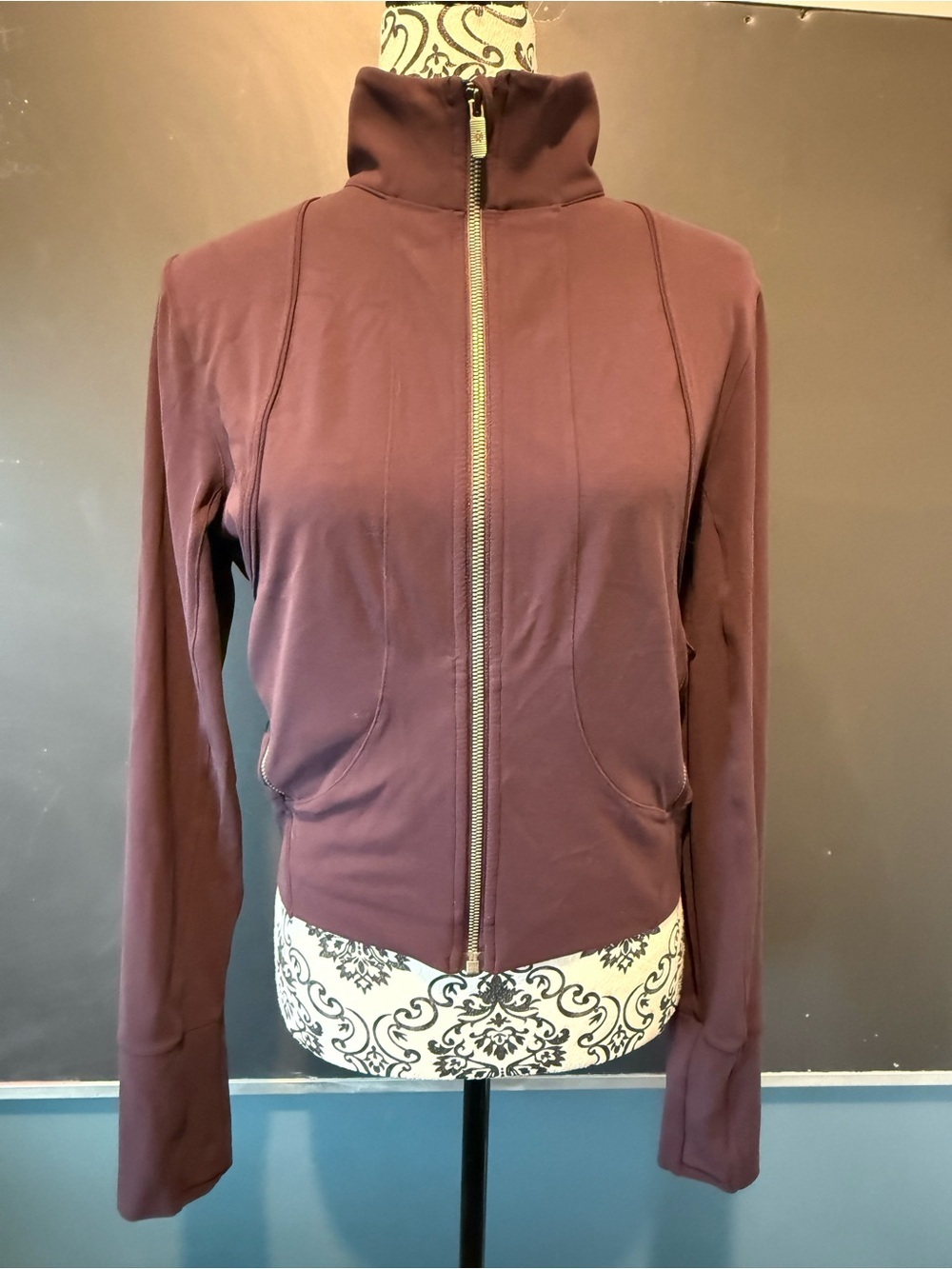 Lululemon Full Freedom Jacket *black cherry